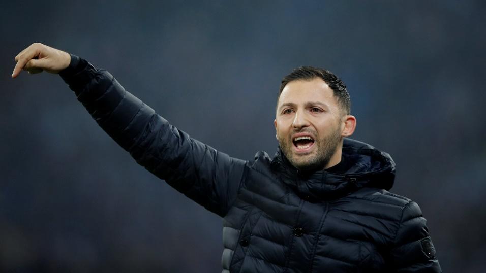 Schalke coach Domenico Tedesco